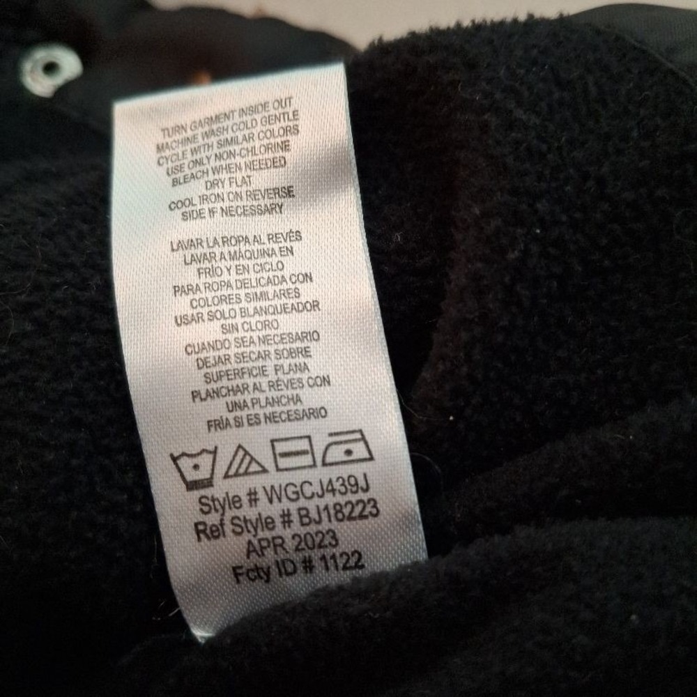 3/$15 Betsey Johnson Sz 6 Girls Black Gold Hooded Quilted‎ Stars Puffer Jacket - Picture 13 of 13
